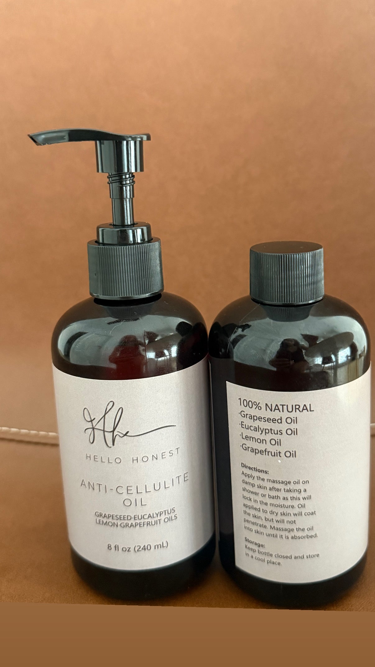 Anti cellulite oil