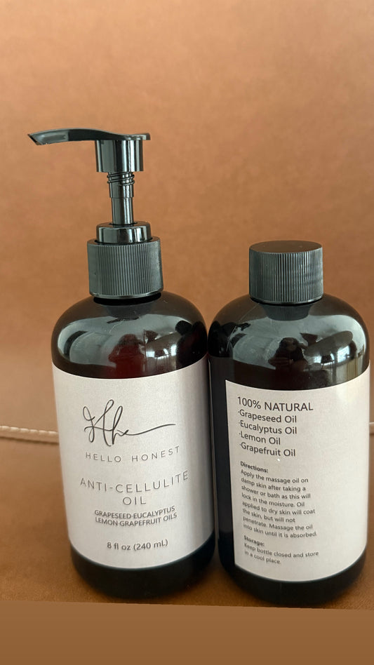 Anti cellulite oil